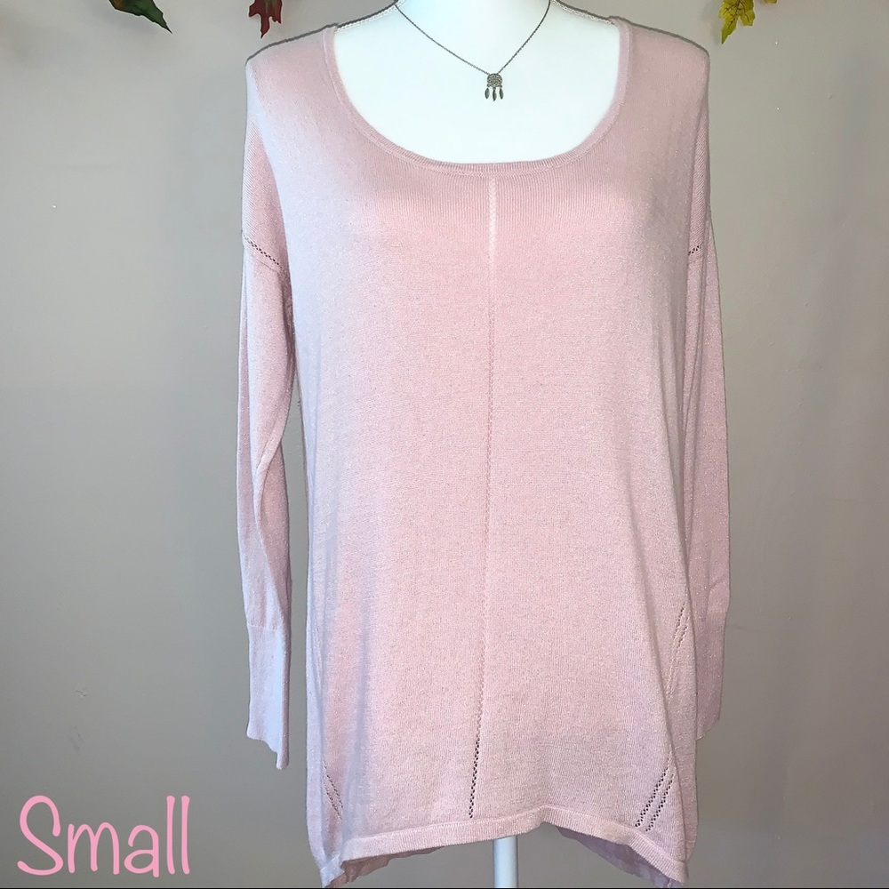 Jennifer Lopez pink sweater, Size Small